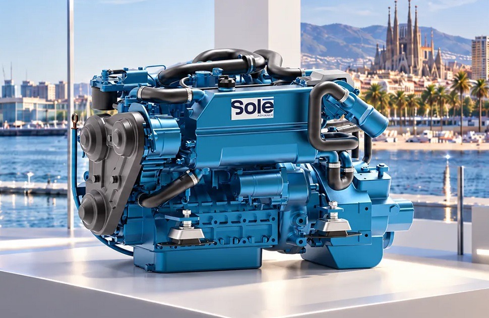 Solé Advance: Launch of the SK-80 76 hp compact marine diesel engine